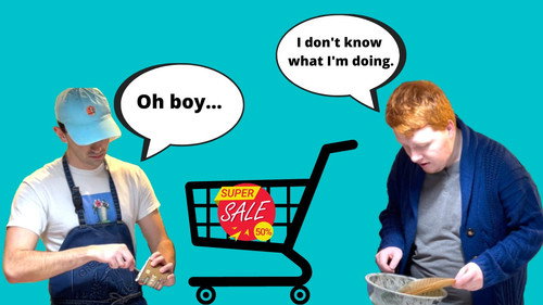 Bargain Bin Cooking Wars Backdrop Blur