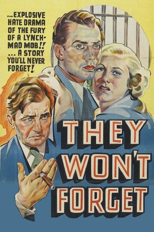 They Won't Forget movie poster player