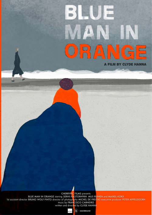 Blue Man in Orange
