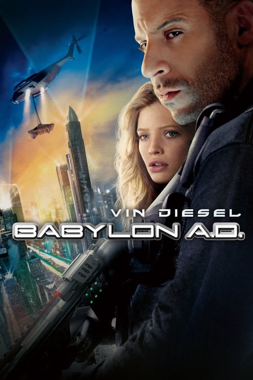 Grootschalige poster van Babylon A.D.