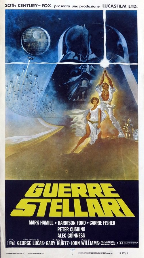 Guerre stellari movie poster player