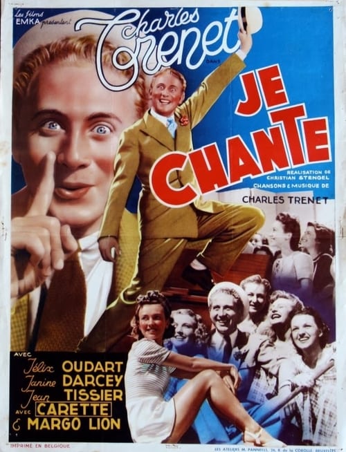 Je chante poster