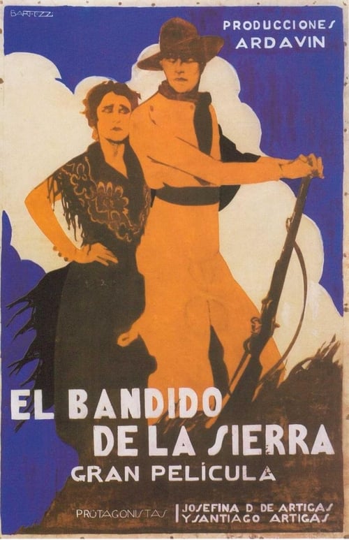 Poster El bandido de la sierra 1927