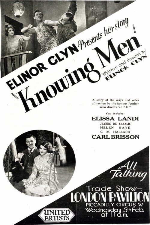 Knowing Men (1930) poster