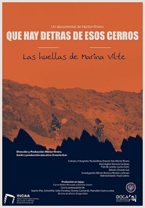 Qué hay detrás de esos cerros: Las huellas de Marina Vilte (2025) poster