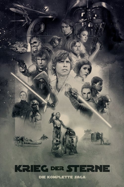 Star Wars Filmreihe Poster