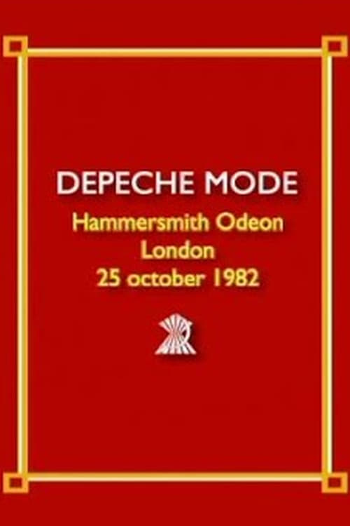 Depeche Mode: Live at Hammersmith Odeon (1982)