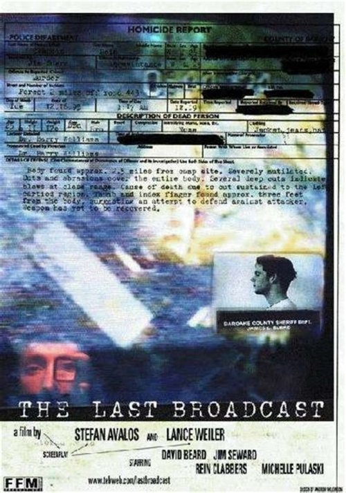 The Last Broadcast poster
