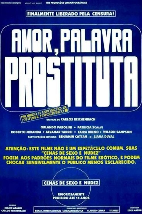 Amor, Palavra Prostituta movie poster player