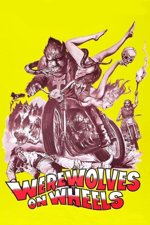 Poster Werewolves on Wheels 1971