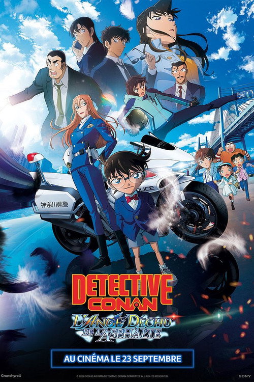 Affiche : Détective Conan : L'Ange Déchu de l'Asphalte