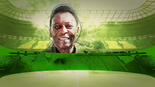 Da Arquibancada - Pelé Backdrop Blur
