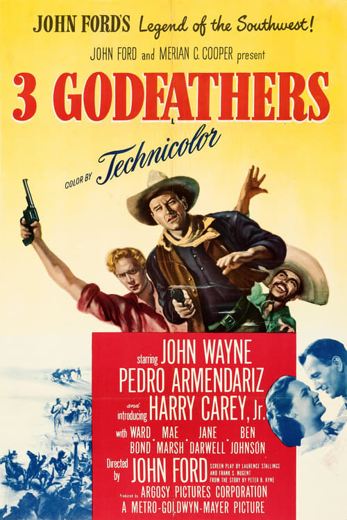 3 Godfathers poster