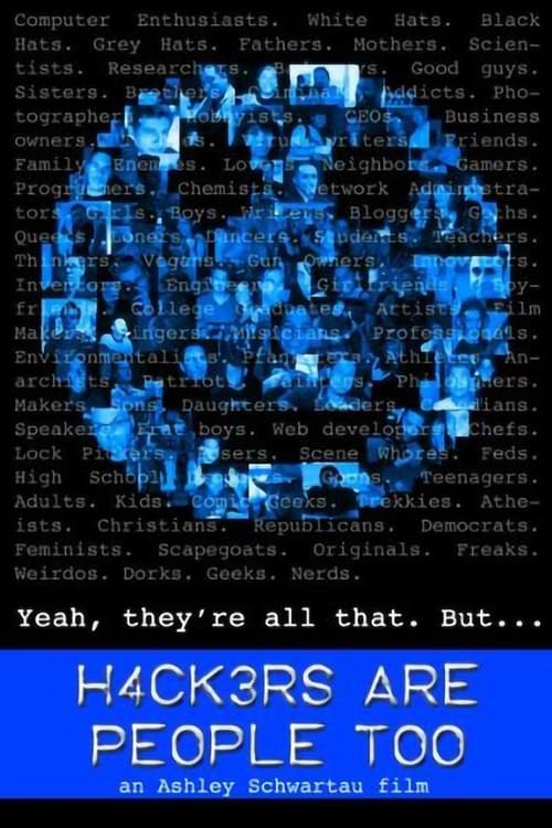 Poster Hackers Are People Too 2008