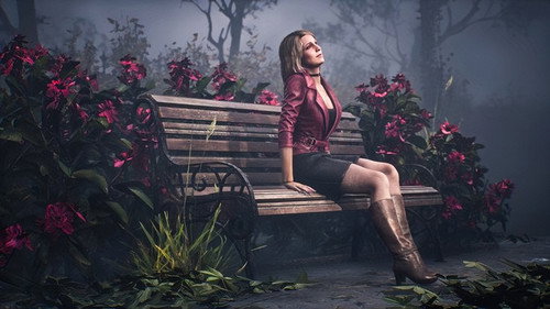 Silent Hill 2 Backdrop Blur