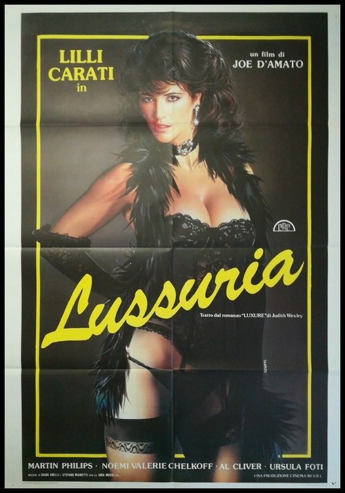 Lussuria (1986) poster