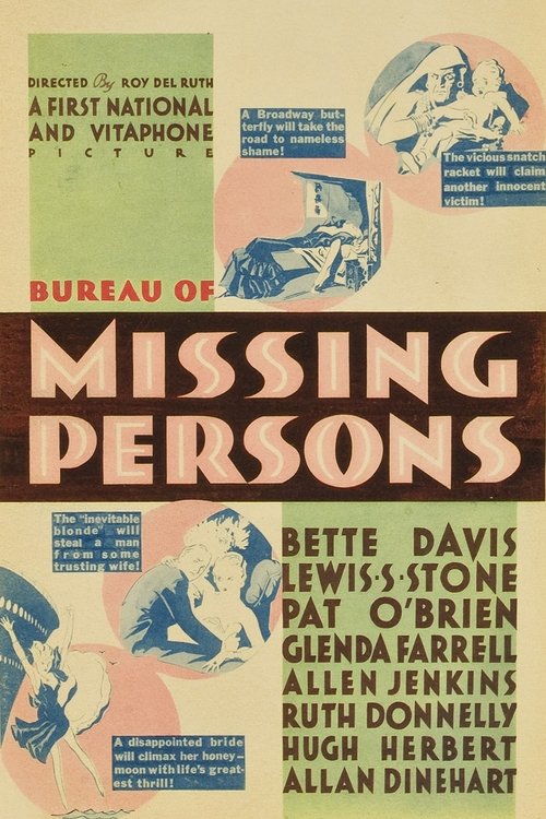 Bureau of Missing Persons 1933