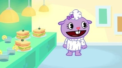 Escena del episodio 18 de la temporada 3 de la serie Happy Tree Friends