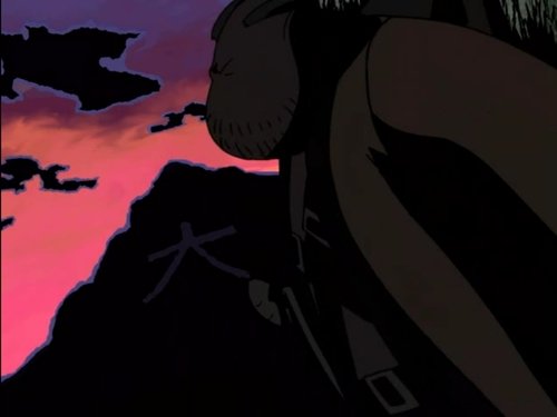 Escena del episodio 7 de la temporada 1 de la serie Requiem from the Darkness