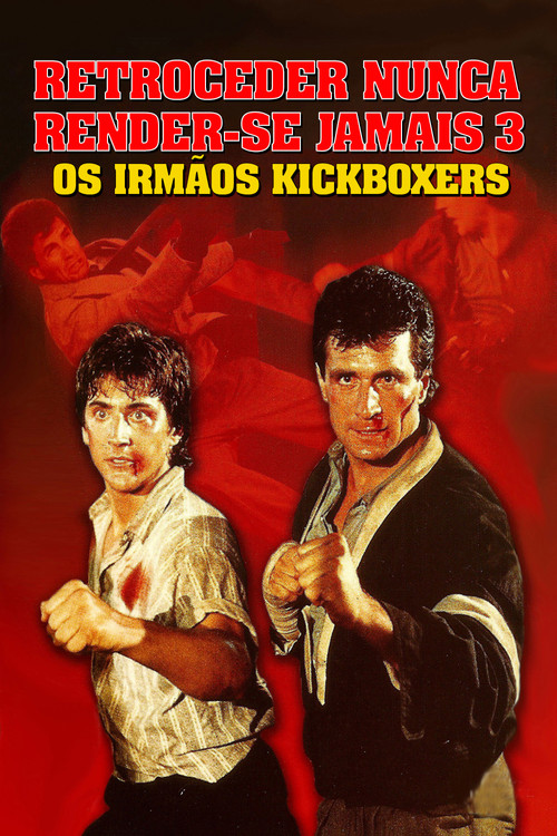 Poster de Retroceder Nunca, Render-se Jamais 3: Os Irmãos Kickboxers