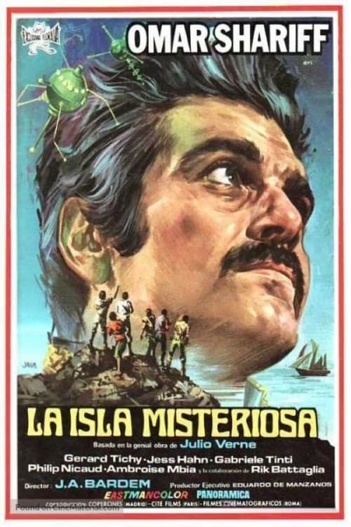 La isla misteriosa poster