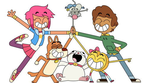 Escena 6 de Boy Girl Dog Cat Mouse Cheese