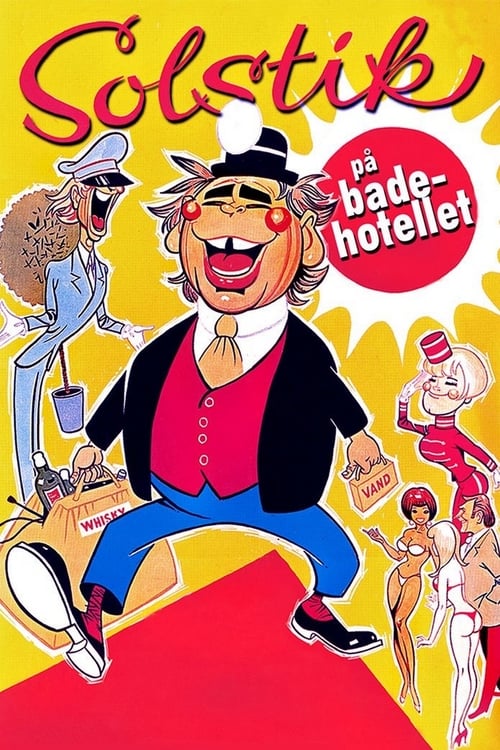 Solstik på badehotellet poster