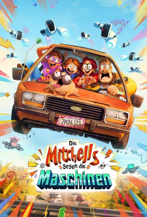 Die Mitchells gegen die Maschinen movie poster player