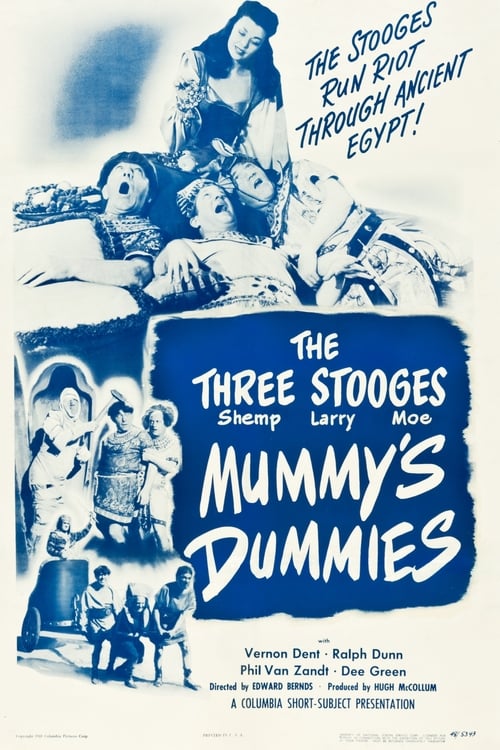 Poster Mummy's Dummies 1948