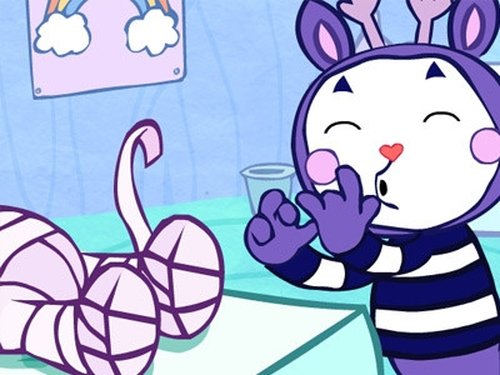 Escena del episodio 17 de la temporada 1 de la serie Happy Tree Friends