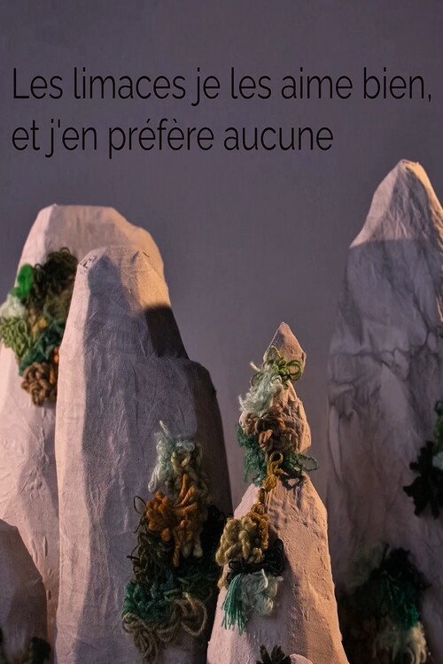 Cartell de Les limaces je les aime bien, et j’en préfère aucune.