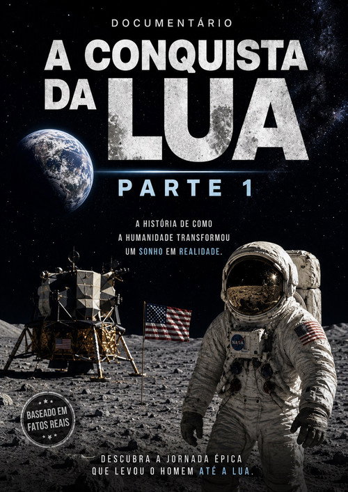 Pôster de A CONQUISTA DA LUA PARTE 1