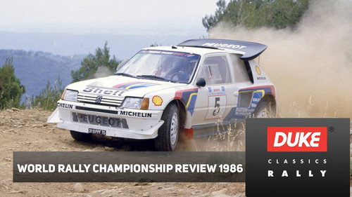 World Rally Championship Review 1986 Backdrop Blur