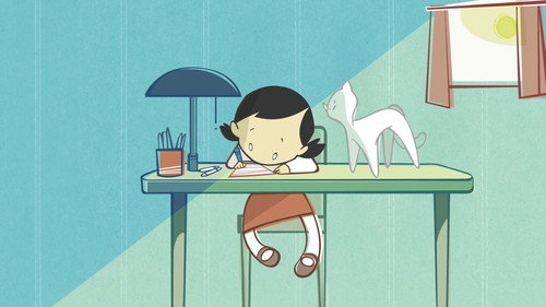 Jaime Lo, small and shy Backdrop Blur