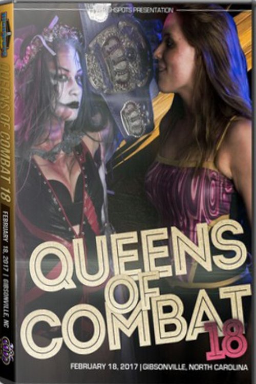 Queens Of Combat QOC 18 movie poster player