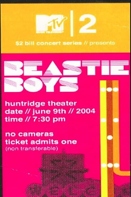 Poster Beastie Boys $2 Bill 2004