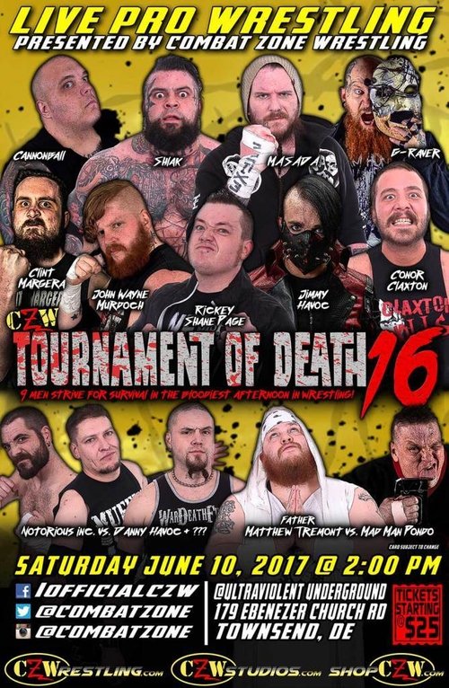 CZW Tournament of Death 16 (2017) - Translations — The Movie Database ...