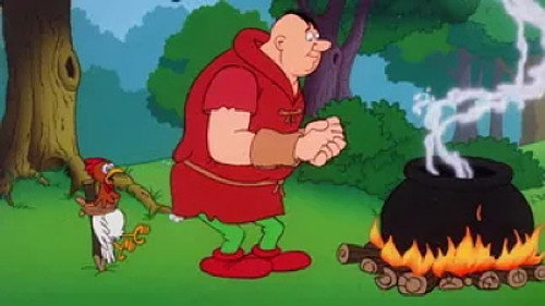 Image Pirlouit rencontre Grossbouffe / Le gnome grincheux