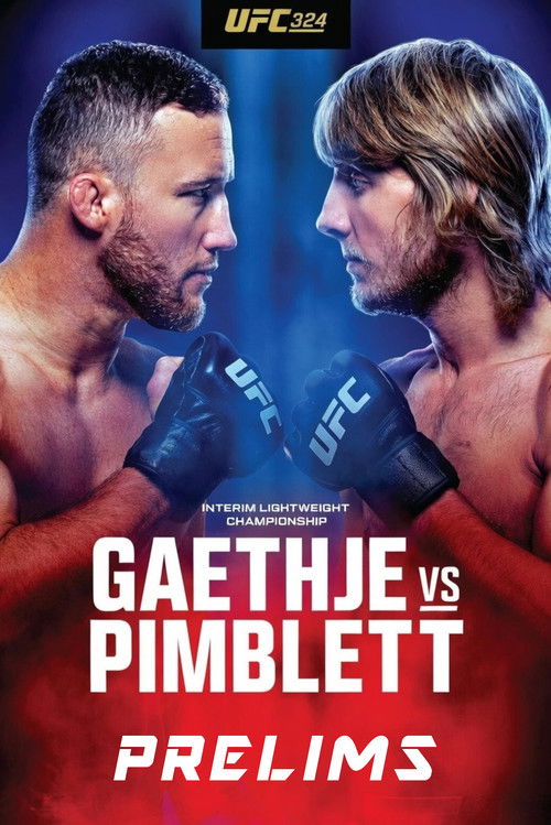 UFC 324: Gaethje vs. Pimblett poster