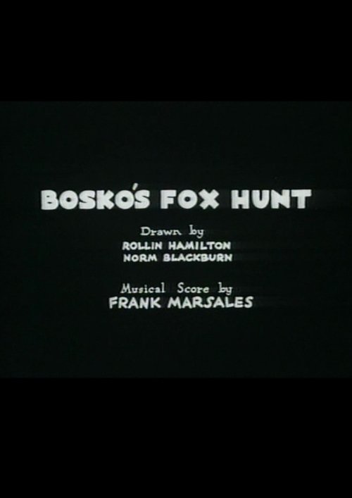 Bosko's Fox Hunt movie poster player
