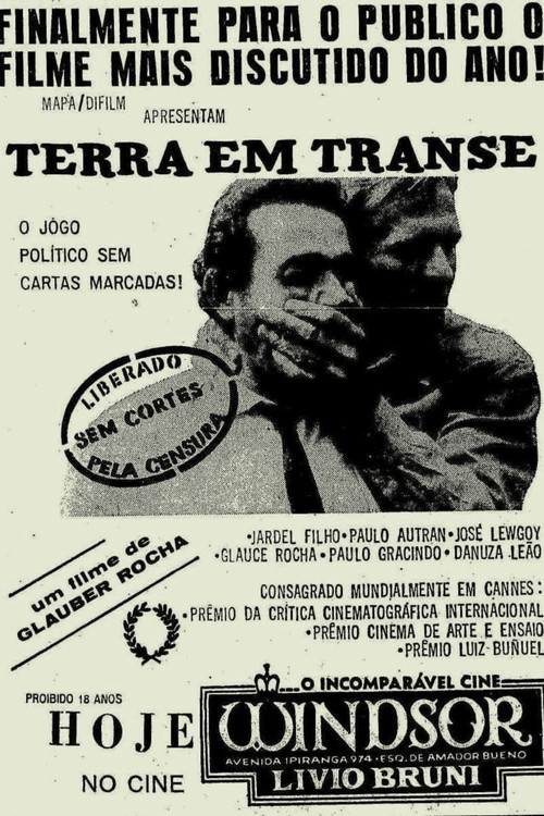 Affiche de Terre en transe