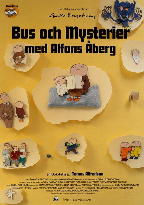 Bus och mysterier med Alfons Åberg poster