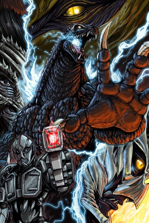 Godzilla X The Kaiju Killer movie poster player