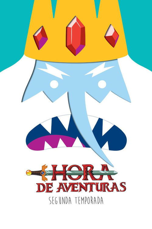 Ver temporada 2 de Hora de aventuras Póster de la temporada 2 de la serie Hora de aventuras