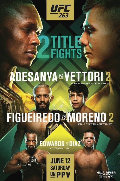 Poster UFC 263: Adesanya vs. Vettori 2 2021