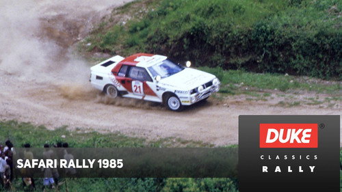 Safari Rally 1985 Backdrop Blur
