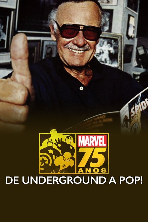 Pôster de Marvel 75 Anos: De Underground a Pop!