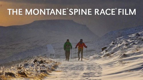 Backdrop for The Montane Spine Race Film