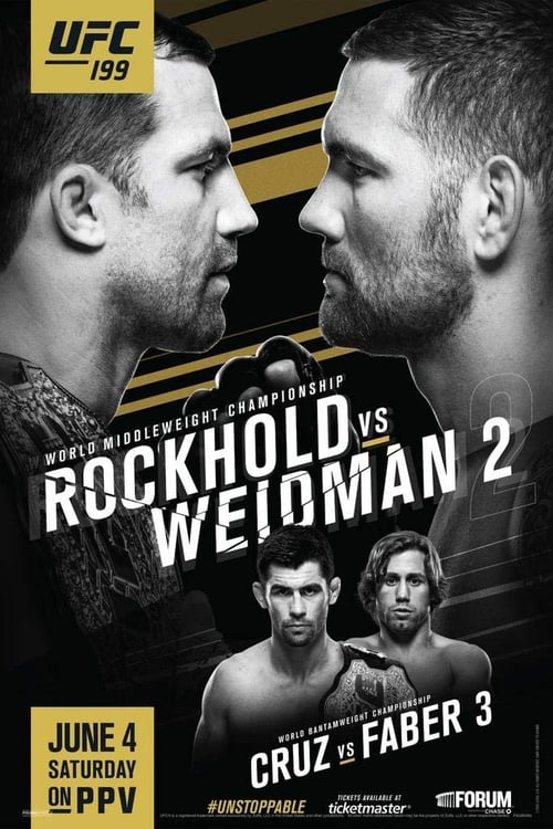 UFC 199: Rockhold vs. Bisping 2 (2016) poster