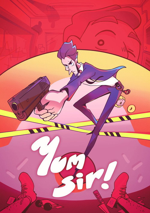 Official movie poster for Yum! Sir (2022), a animation film